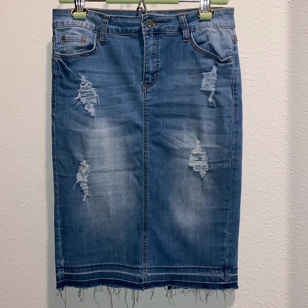 Tatiana denim skirt